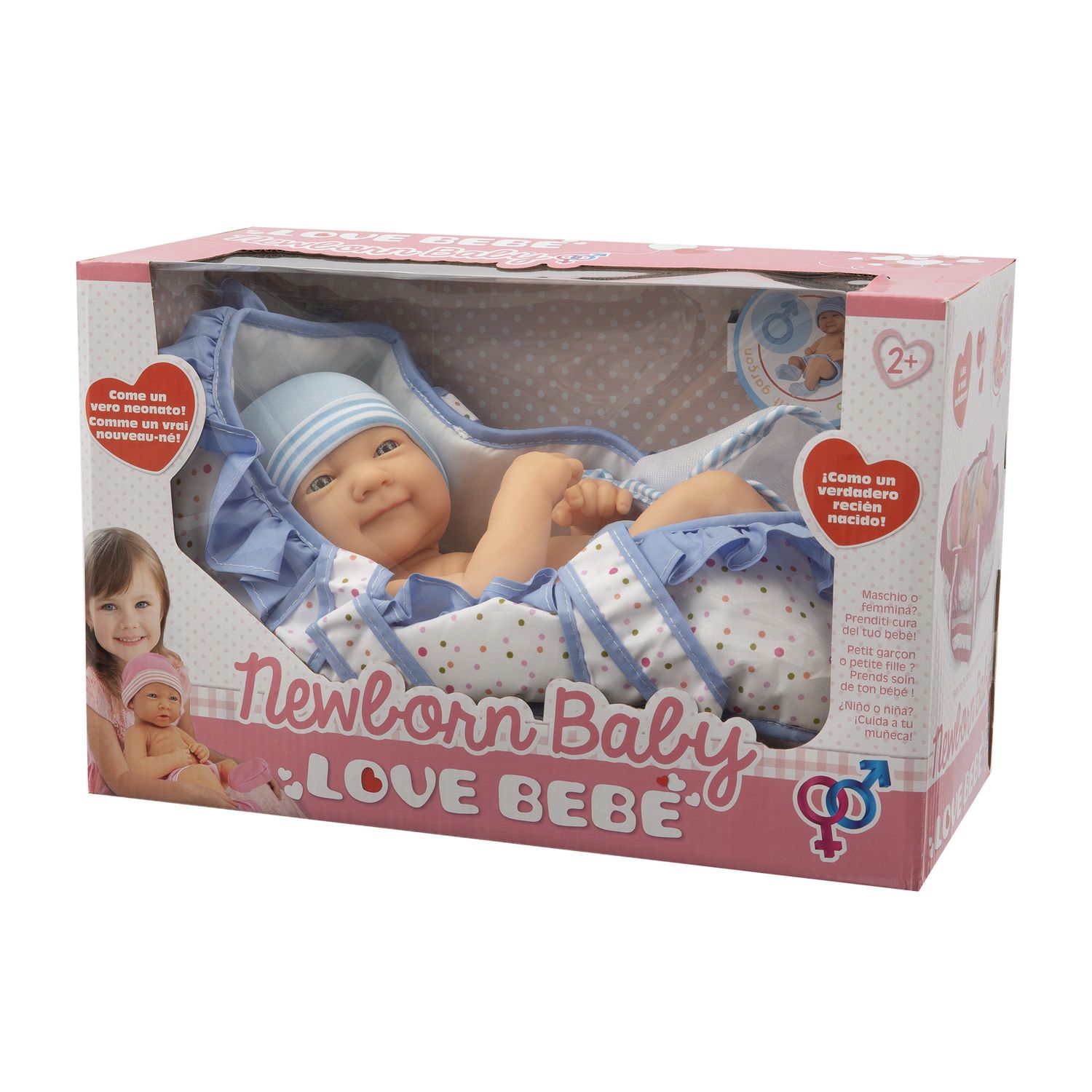 Bambola newborn baby - LOVE BEBÈ
