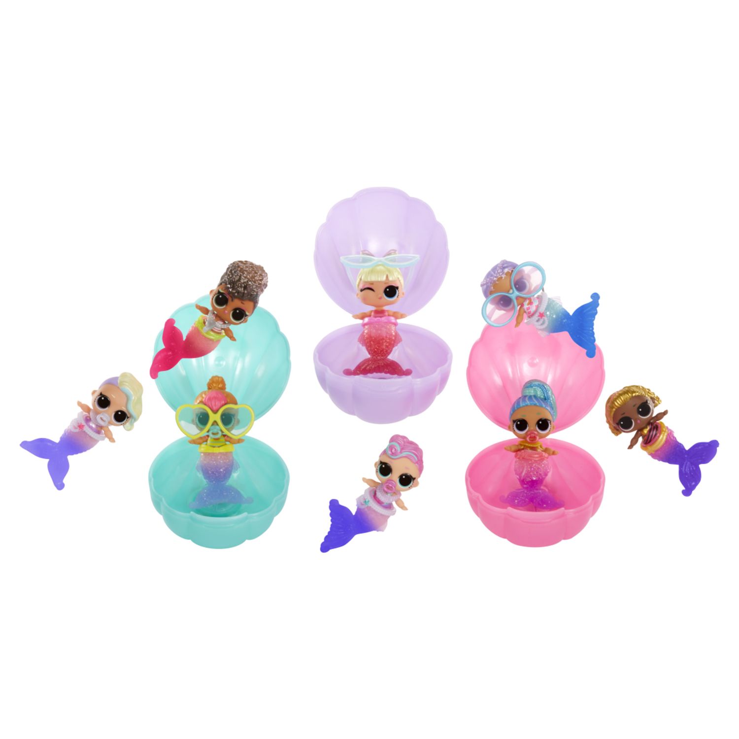 Lol surprise! mermaids baby sisters con coda cambia colore - L.O.L SURPRISE