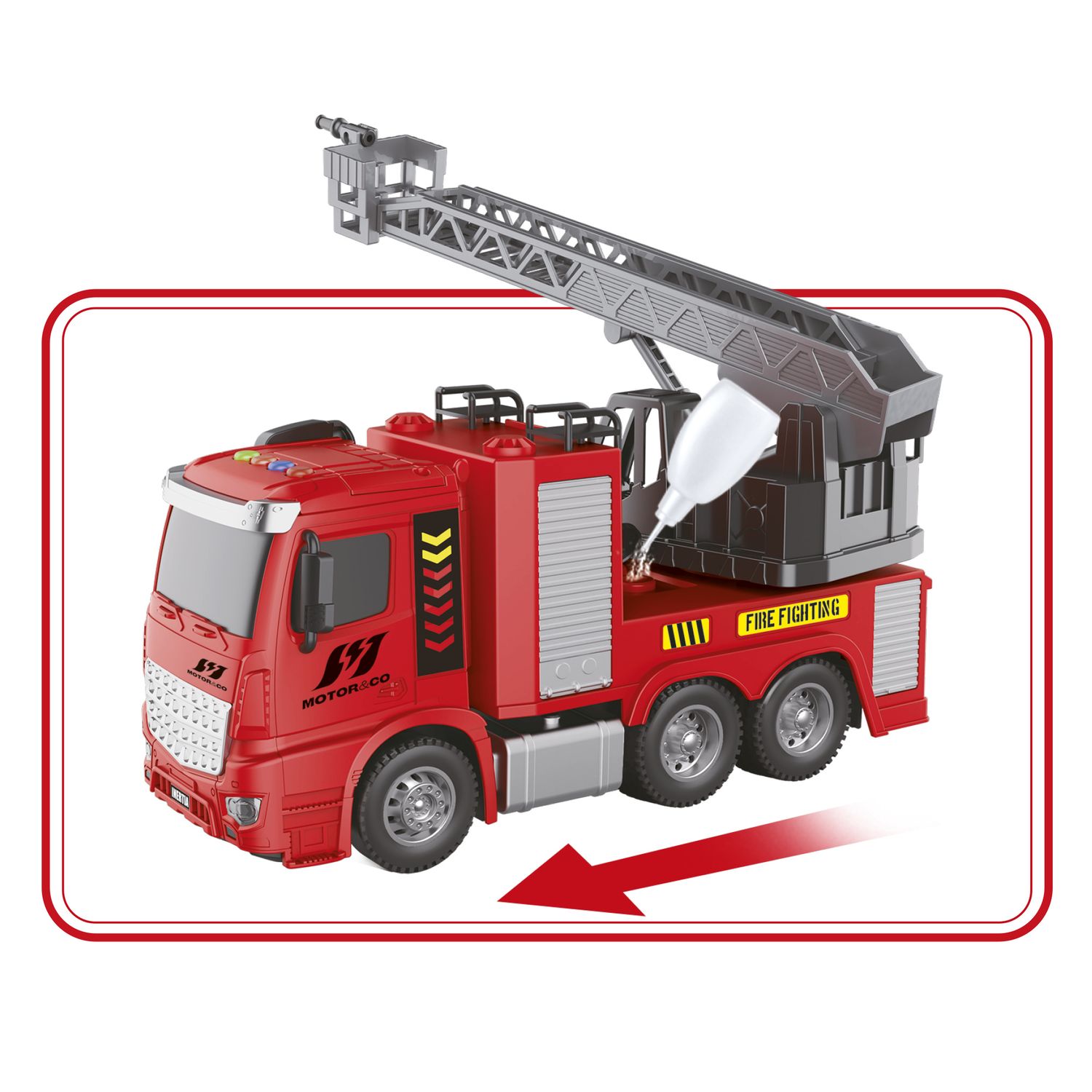 Camion pompieri con idrante - motor & co - MOTOR & CO.