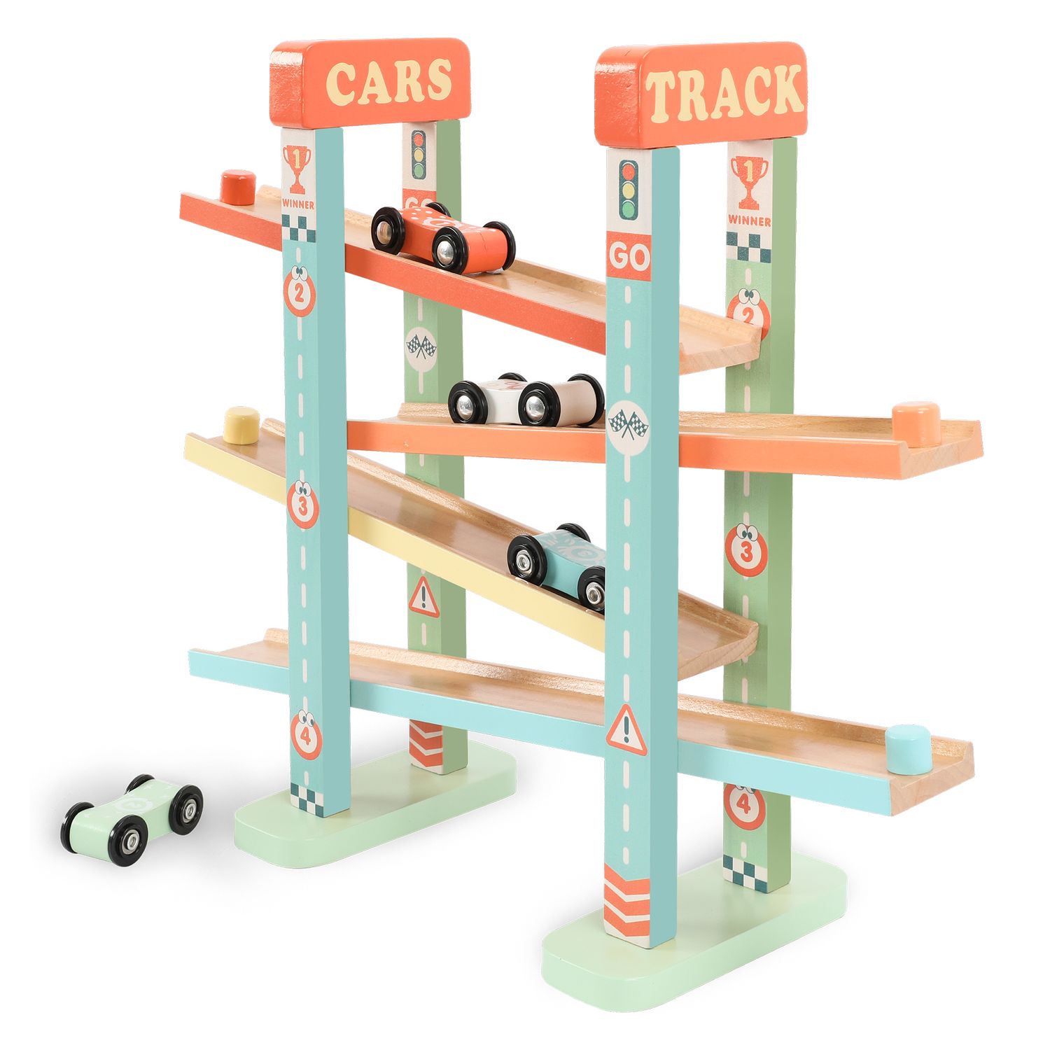 Pista per macchinine in legno - wood "n" play - WOOD 'N' PLAY