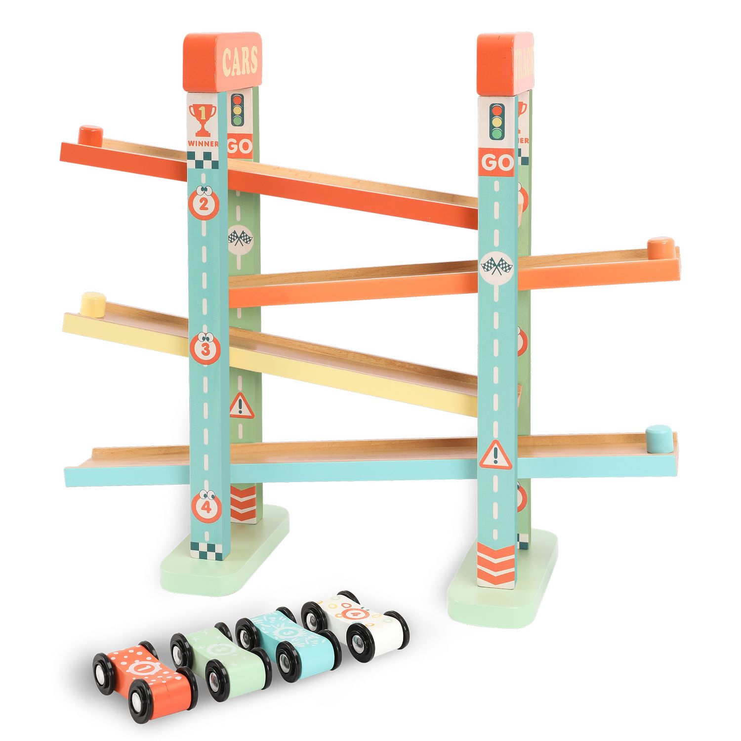 Pista per macchinine in legno - wood "n" play - WOOD 'N' PLAY