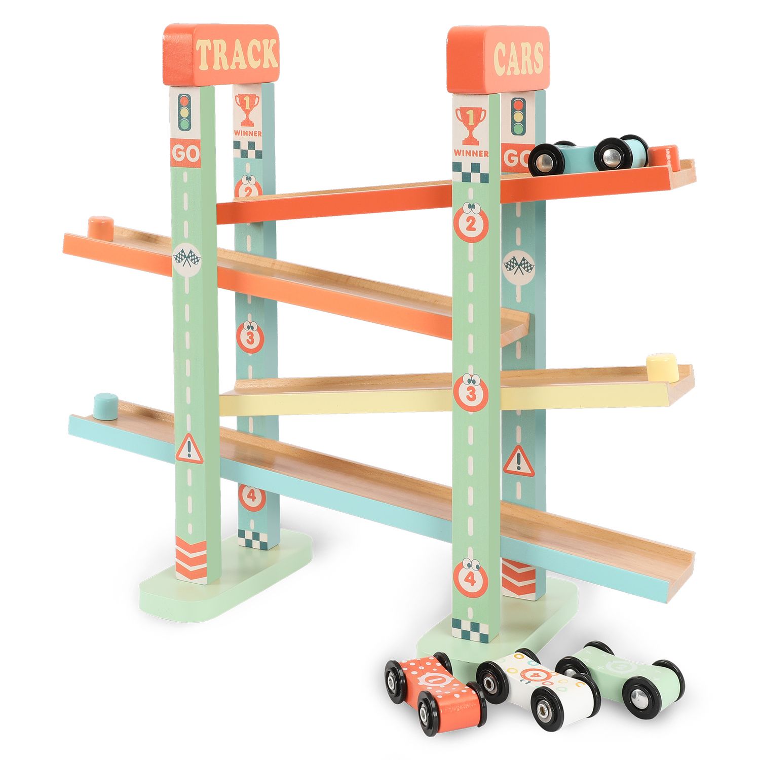 Pista per macchinine in legno - wood "n" play - WOOD 'N' PLAY