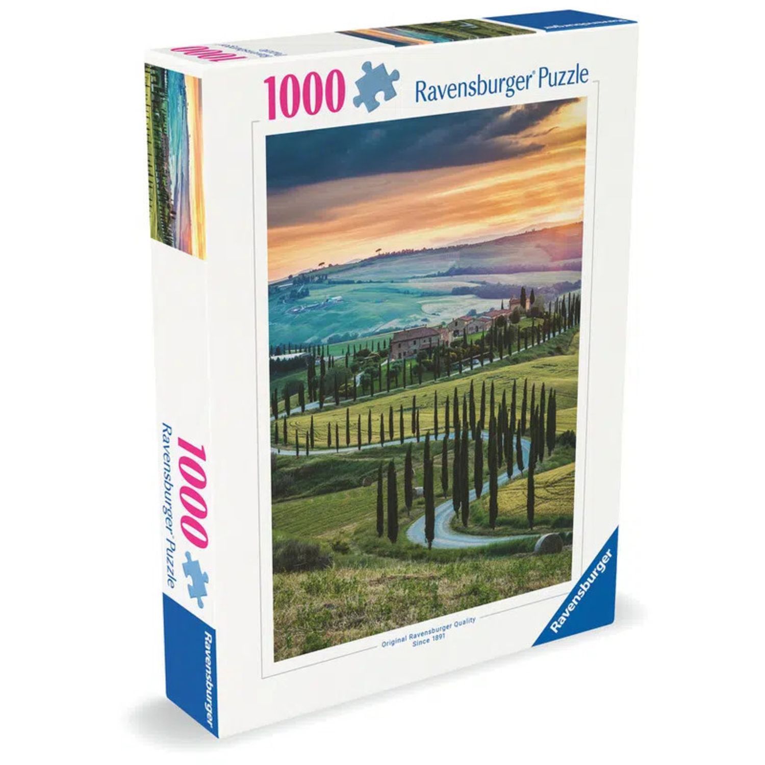 Puzzle ravensburger val d'orcia 1000 pezzi - puzzle per adulti - RAVENSBURGER