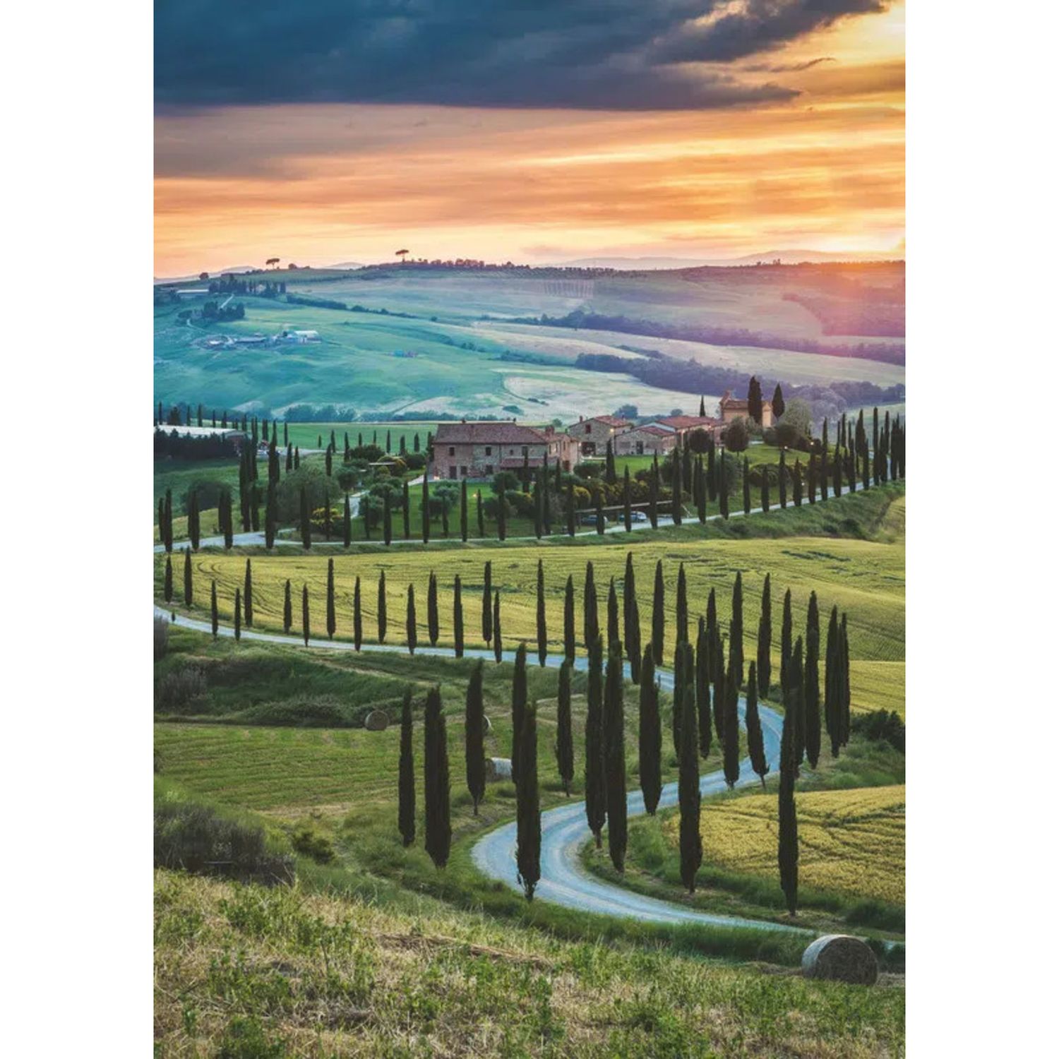 Puzzle ravensburger val d'orcia 1000 pezzi - puzzle per adulti - RAVENSBURGER