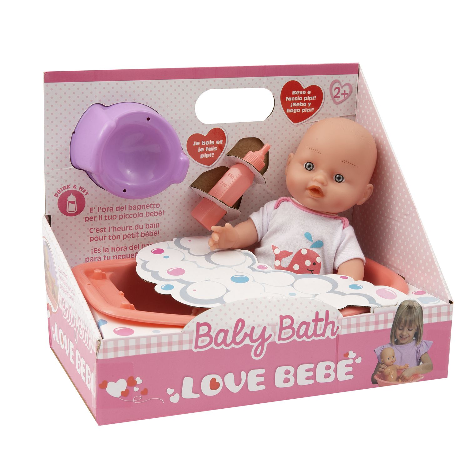 Bambola baby bath  - love bebé - LOVE BEBÈ