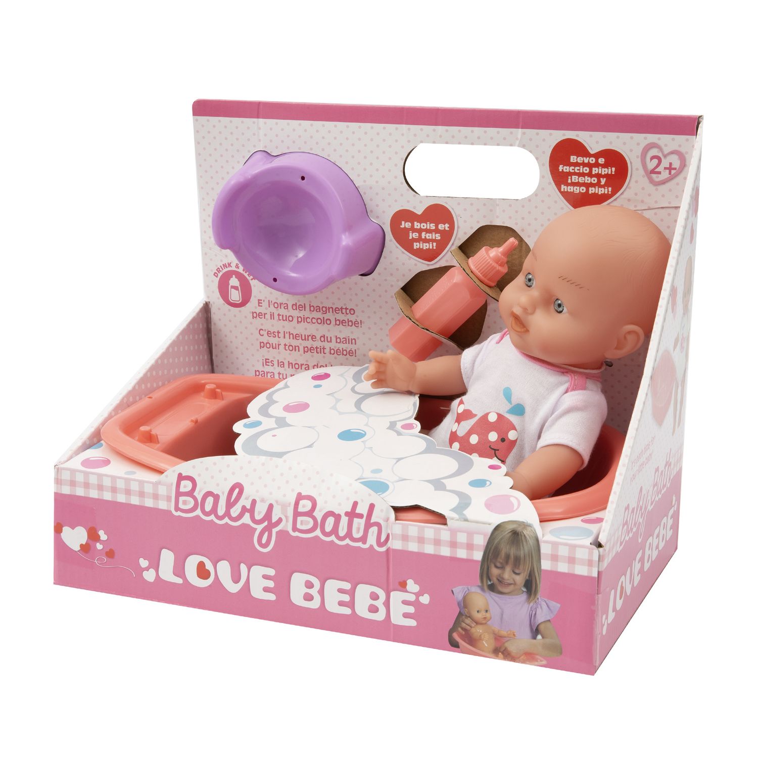 Bambola baby bath  - love bebé - LOVE BEBÈ