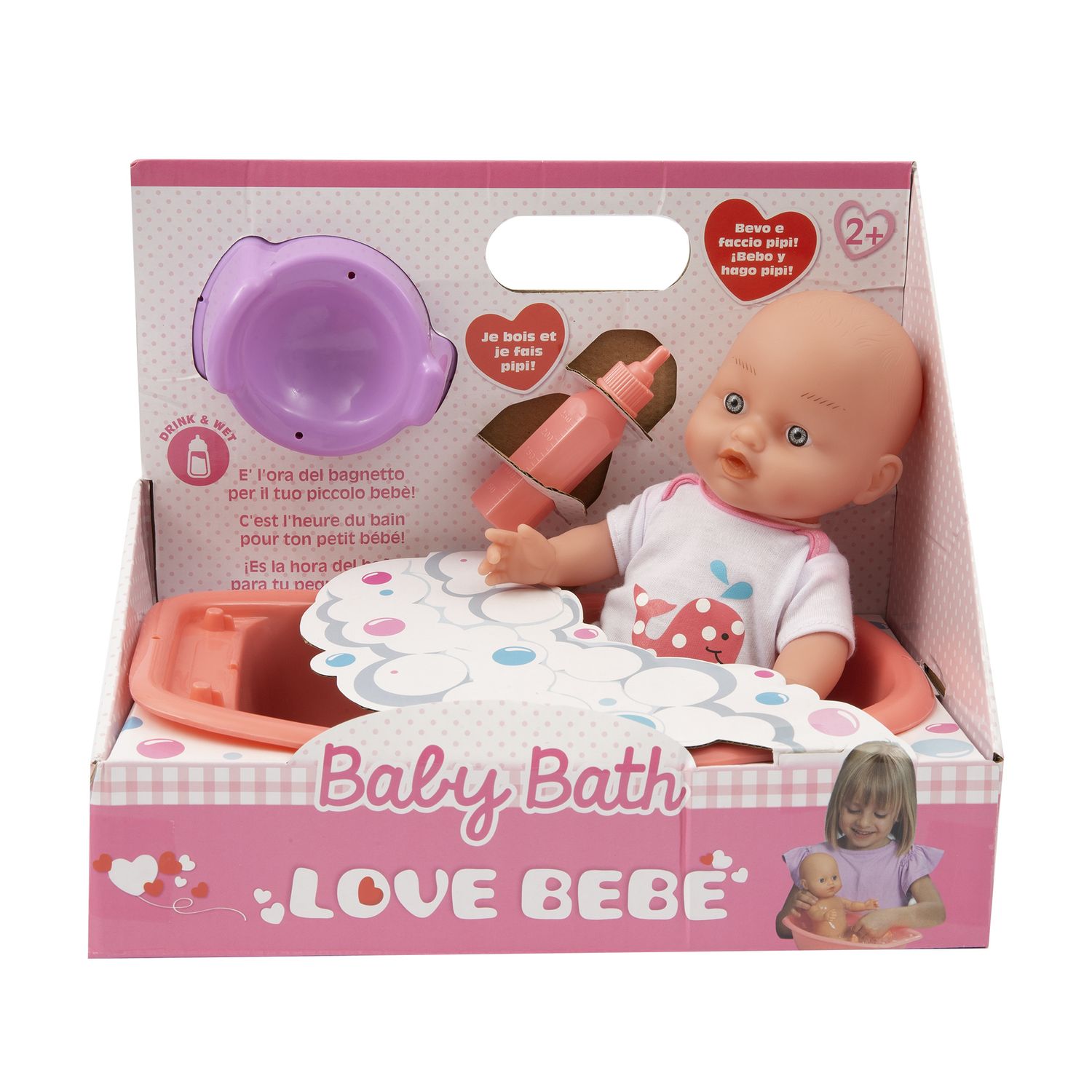 Bambola baby bath  - love bebé - LOVE BEBÈ