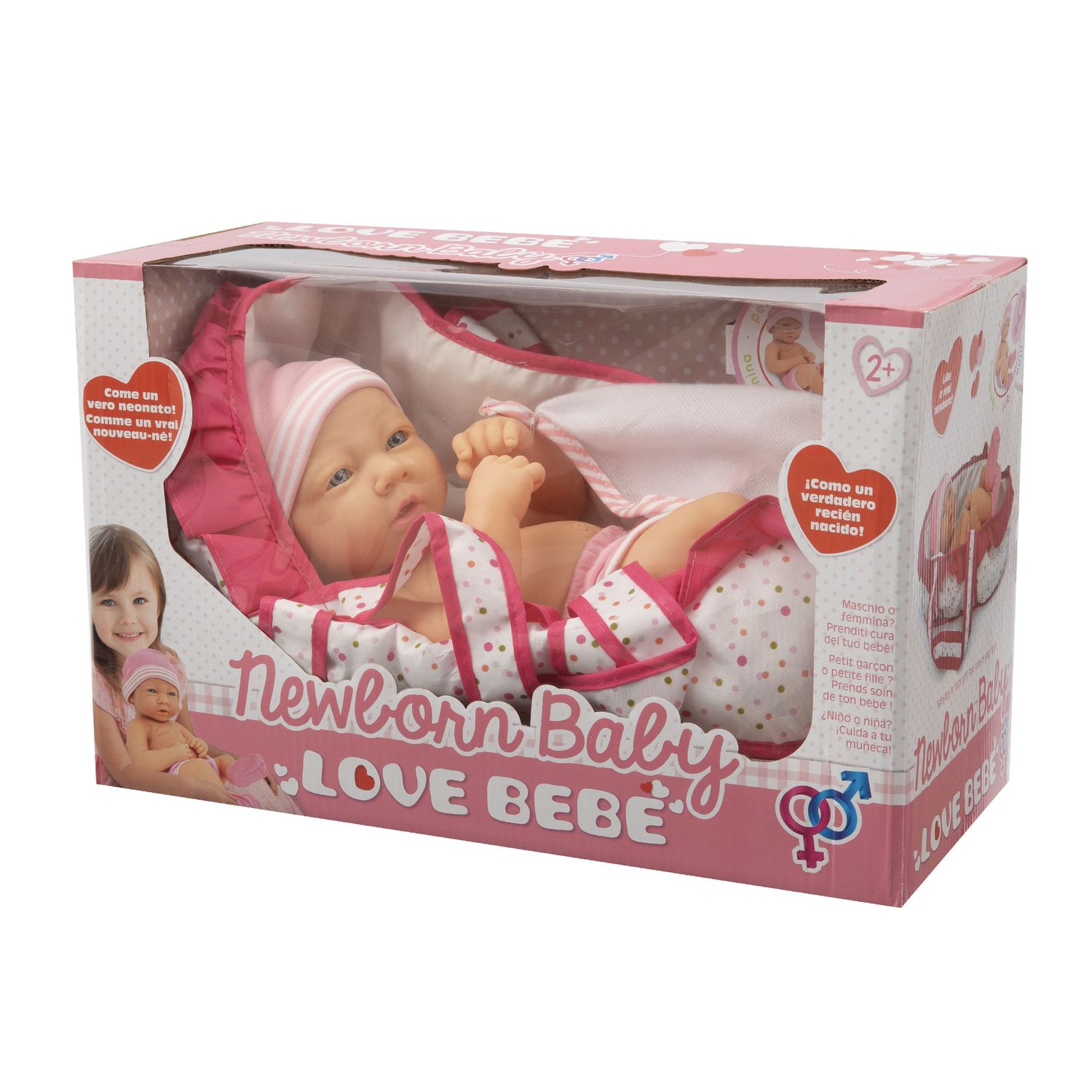 Bambola newborn baby - LOVE BEBÈ