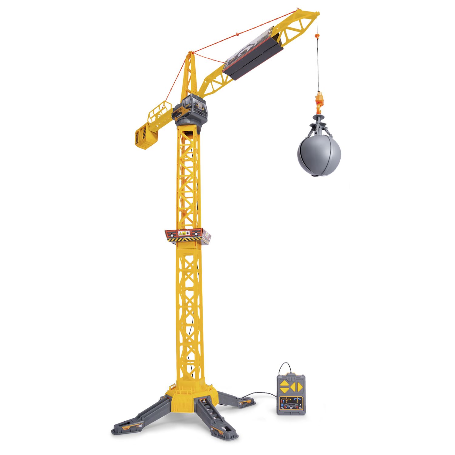 Super gru filoguidata 110 cm con palla demolitrice - motor&co - 