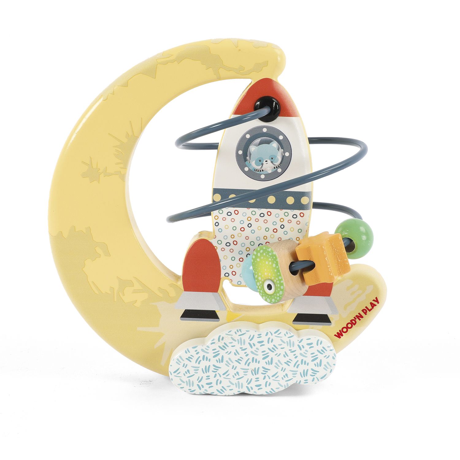 Luna con labirinto in legno - wood "n" play - WOOD 'N' PLAY