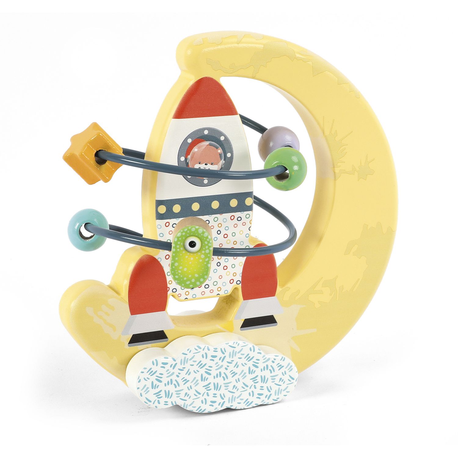 Luna con labirinto in legno - wood "n" play - WOOD 'N' PLAY