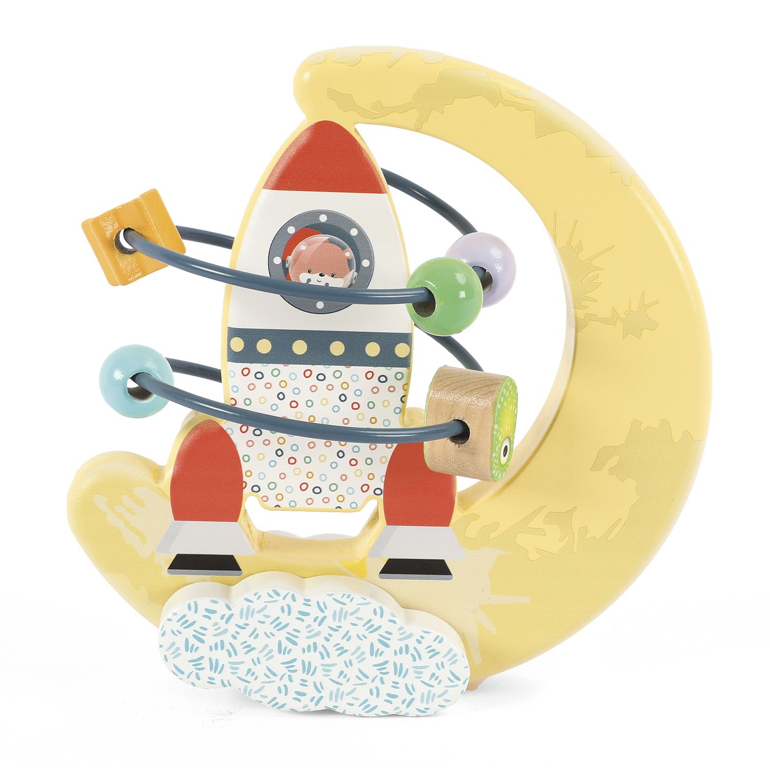 Luna con labirinto in legno - wood "n" play - WOOD 'N' PLAY