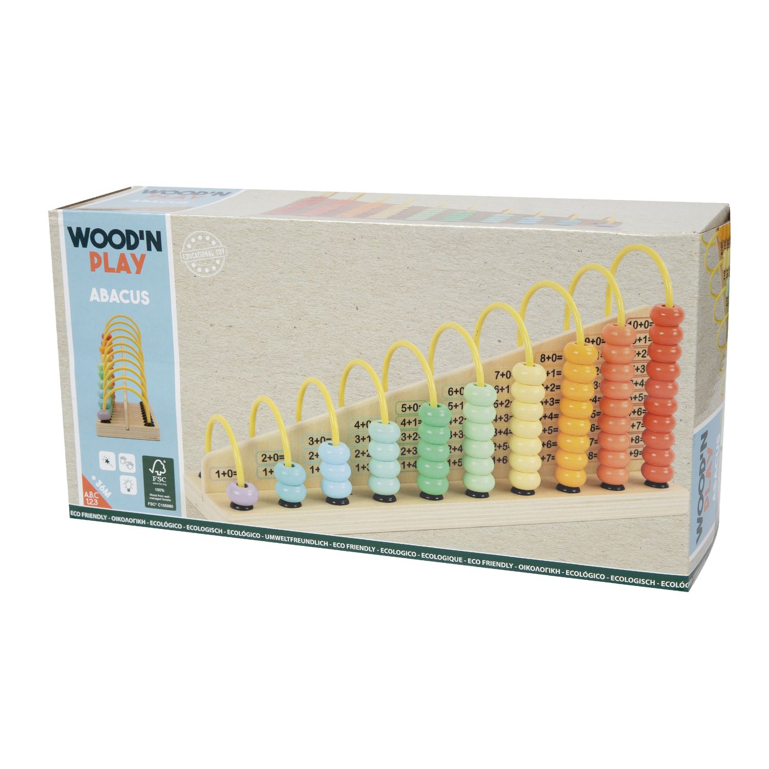 Abaco per bambini in legno - wood "n" play - WOOD 'N' PLAY