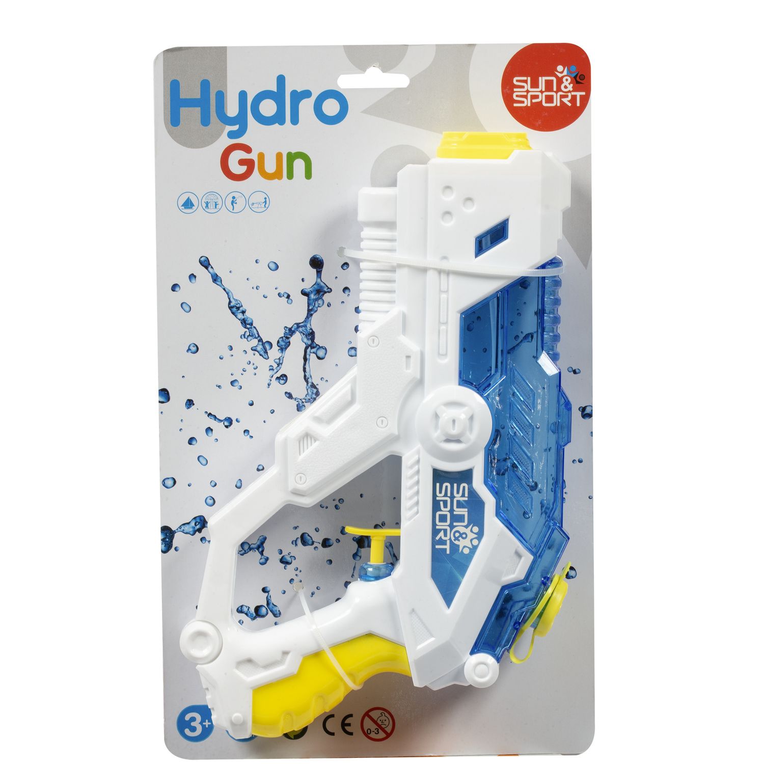 Hydro gun - pistola ad acqua  assortita in diversi colori - sun & sport - SUN&SPORT