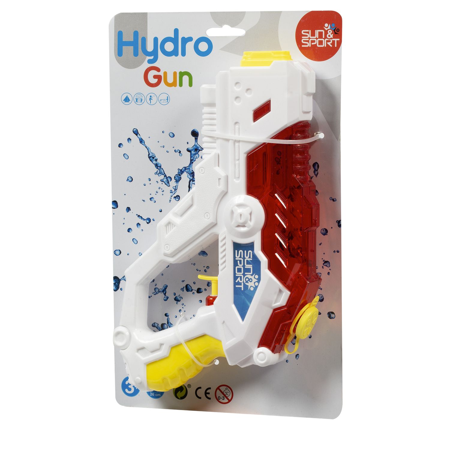 Hydro gun - pistola ad acqua  assortita in diversi colori - sun & sport - SUN&SPORT