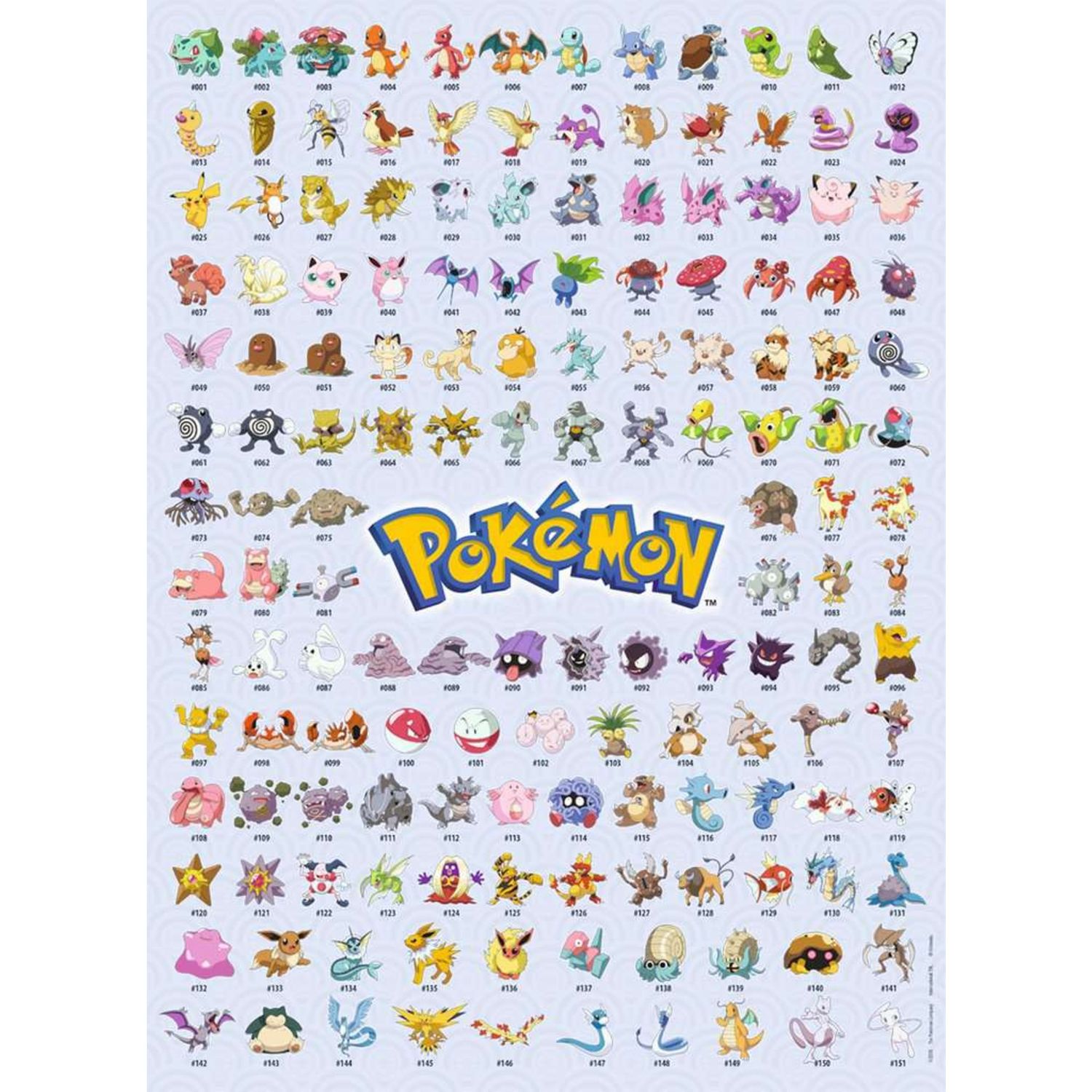 Puzzle pokémon ravensburger 500 pezzi - POKEMON