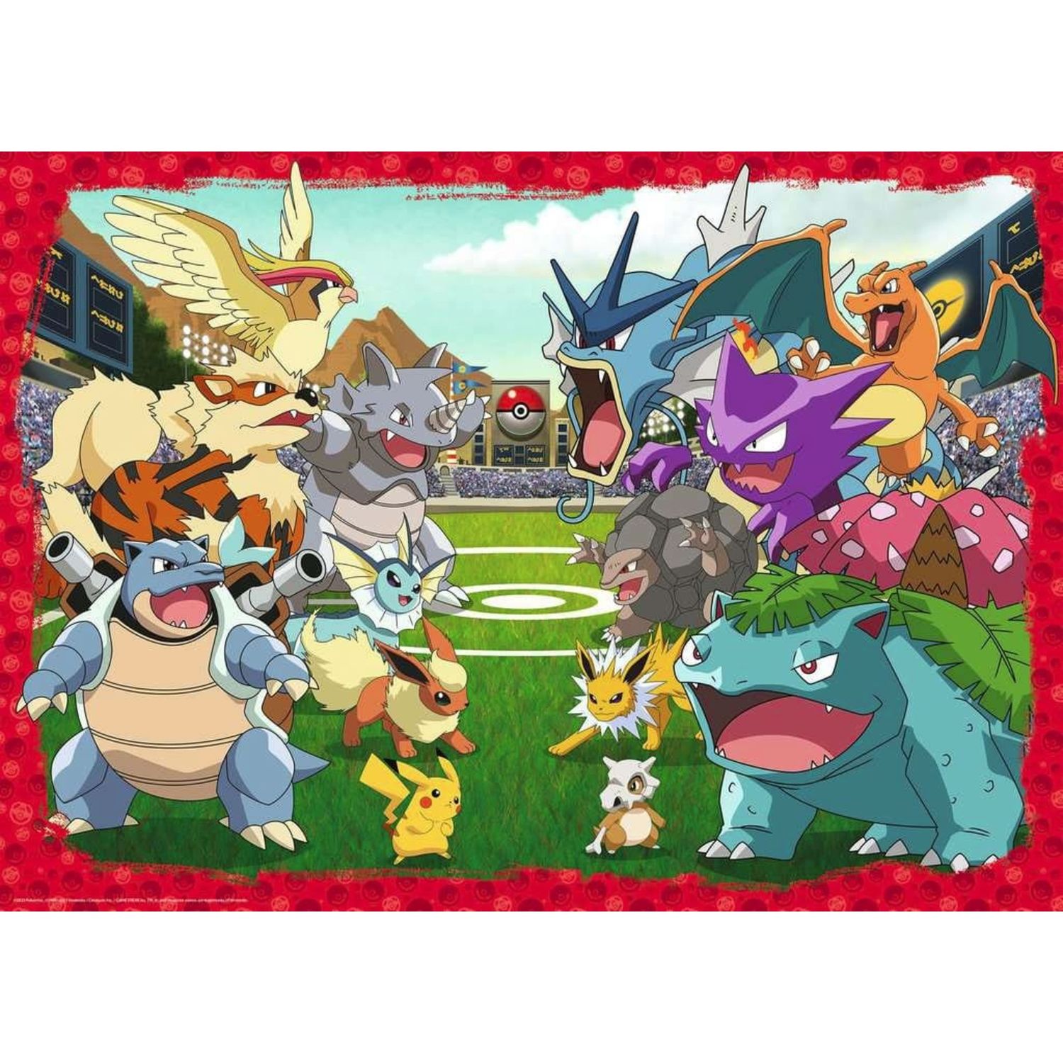 Puzzle pokémon b 1000 pezzi - ravensburger per adulti - POKEMON