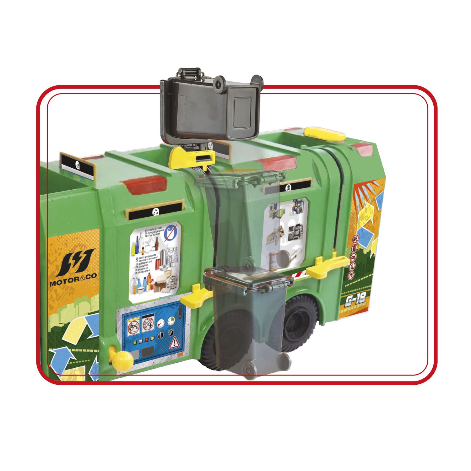 Super camion rifiuti - motor & c - 