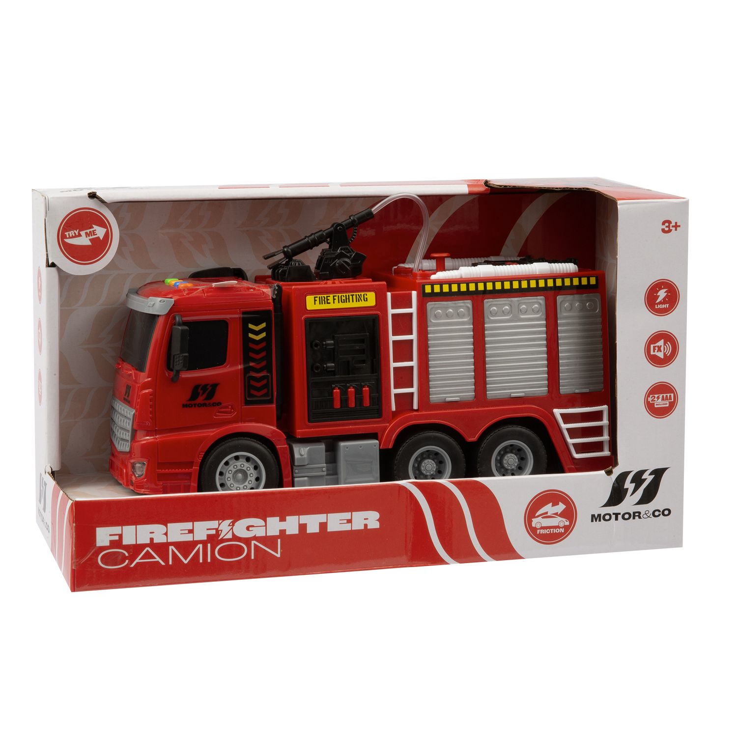 Camion pompieri con idrante - motor & co - MOTOR & CO.