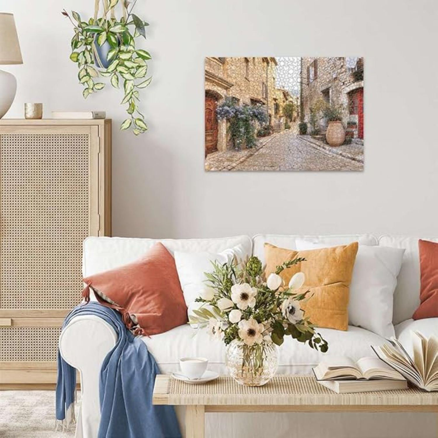 Puzzle 1000 pezzi mediterranean france - puzzle ravensburger per adulti - RAVENSBURGER