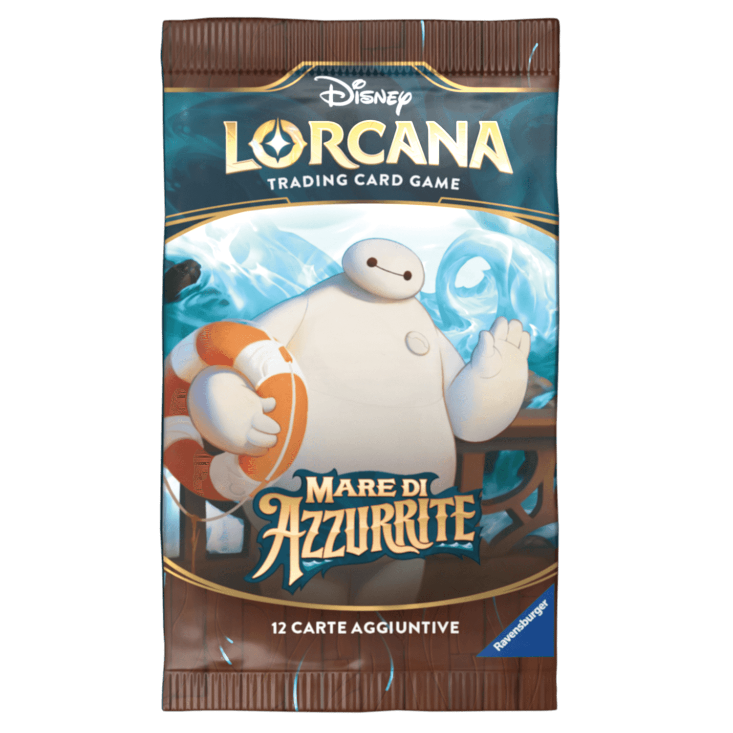 Disney lorcana – mare di azzurrite – bustina da 12 carte – 8+ anni - RAVENSBURGER, Disney, Lorcana