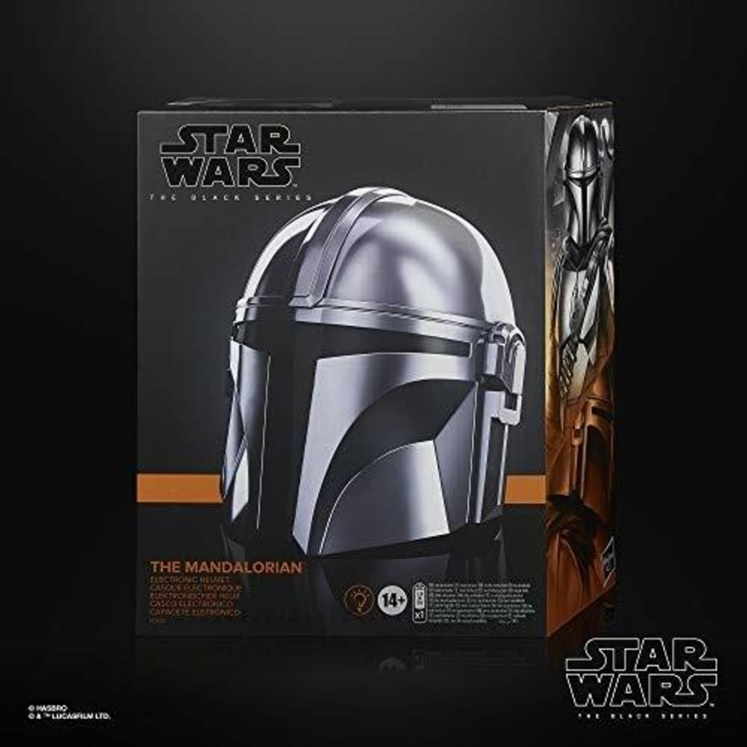 Star wars black series casco elettronico premium mandaloriano - Star Wars