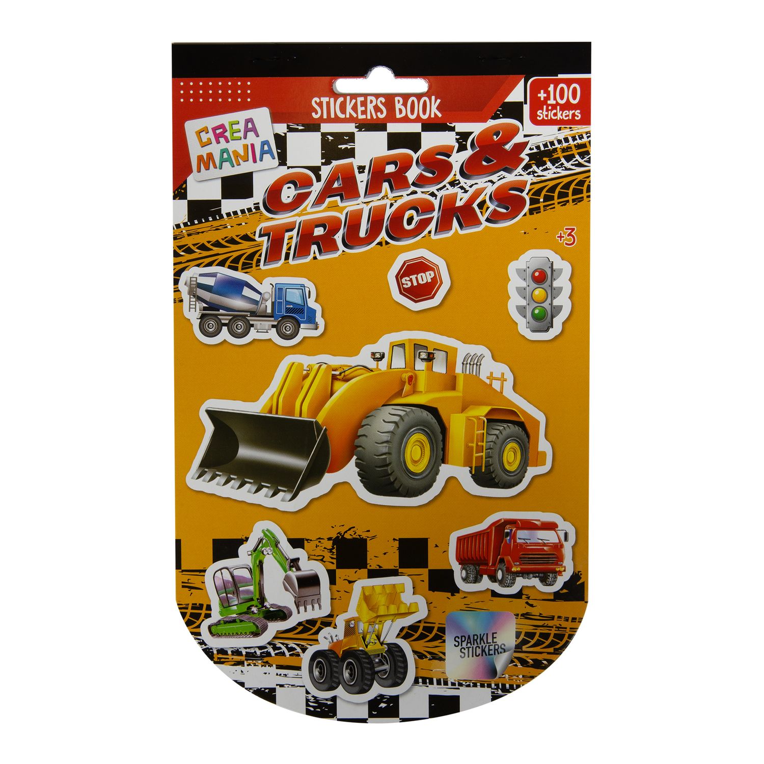 Libro stickers veicoli - CREA MANIA