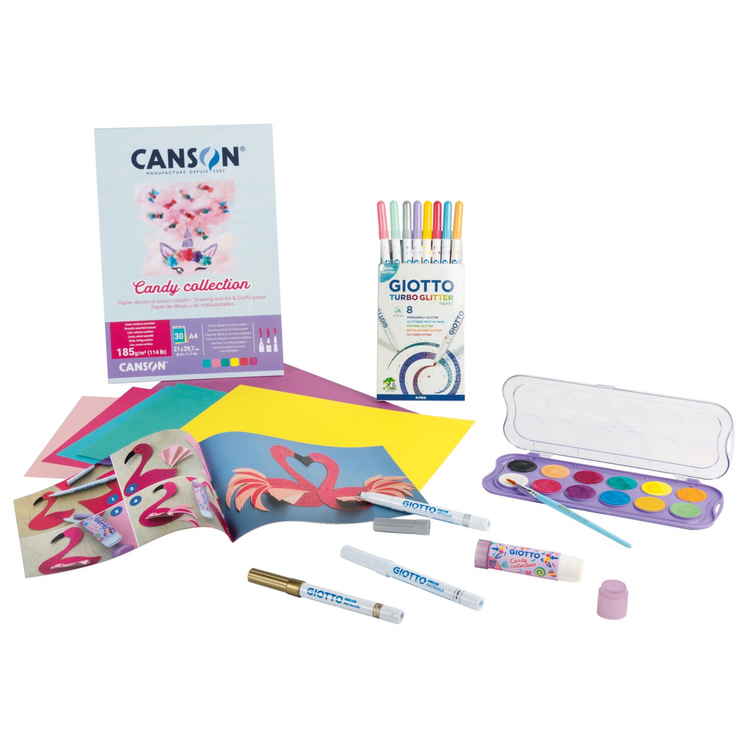 Giotto art lab candy collection - kit creativo a tema candy world - GIOTTO