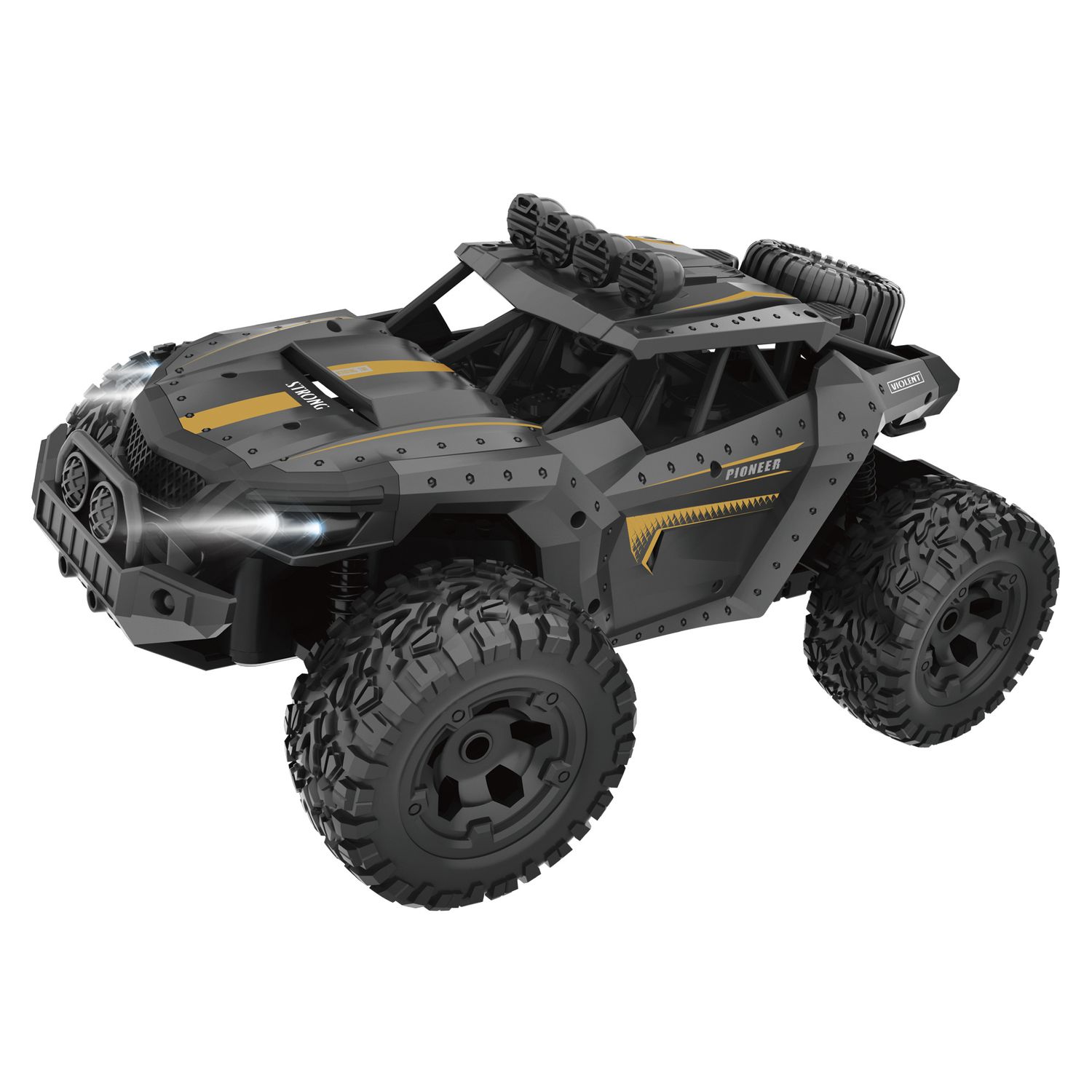 Strong pioneer – macchinina assortita rc con telecomando 2.4 ghz, telecamera hd e velocità 28 km/h - motor& co - MOTOR & CO.
