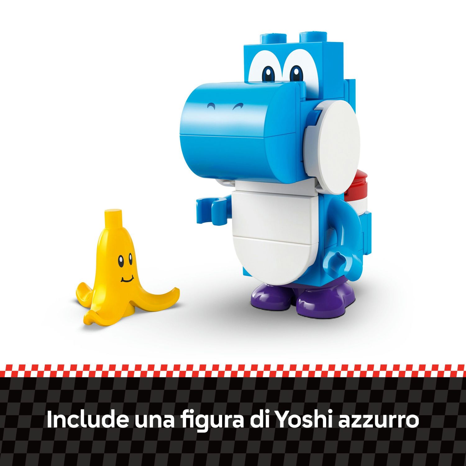Lego super mario 72031 mario kart : moto yoshi, giocattolo interattivo, giochi per bambini 7+, regalo nintendo da collezione - LEGO® Super Mario™, Lego