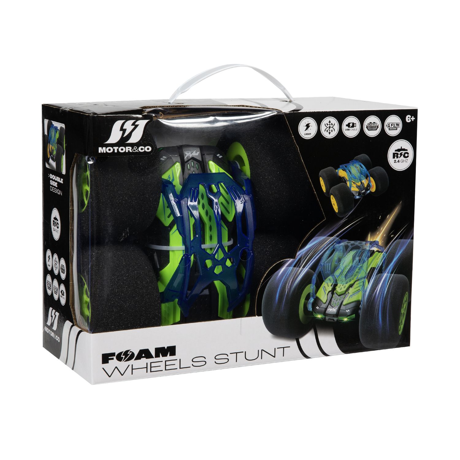 Foam wheels stunt - motor & co - MOTOR & CO.