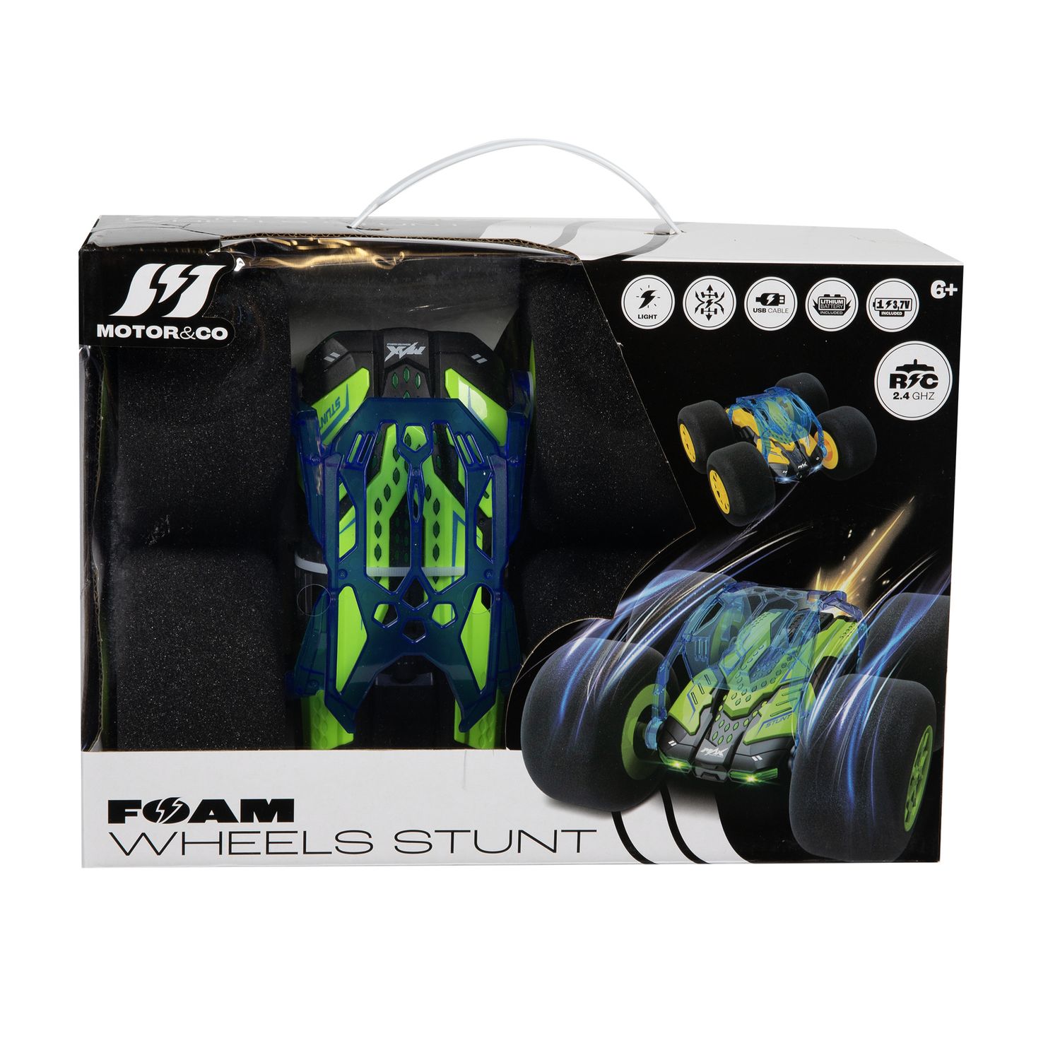 Foam wheels stunt - motor & co - MOTOR & CO.