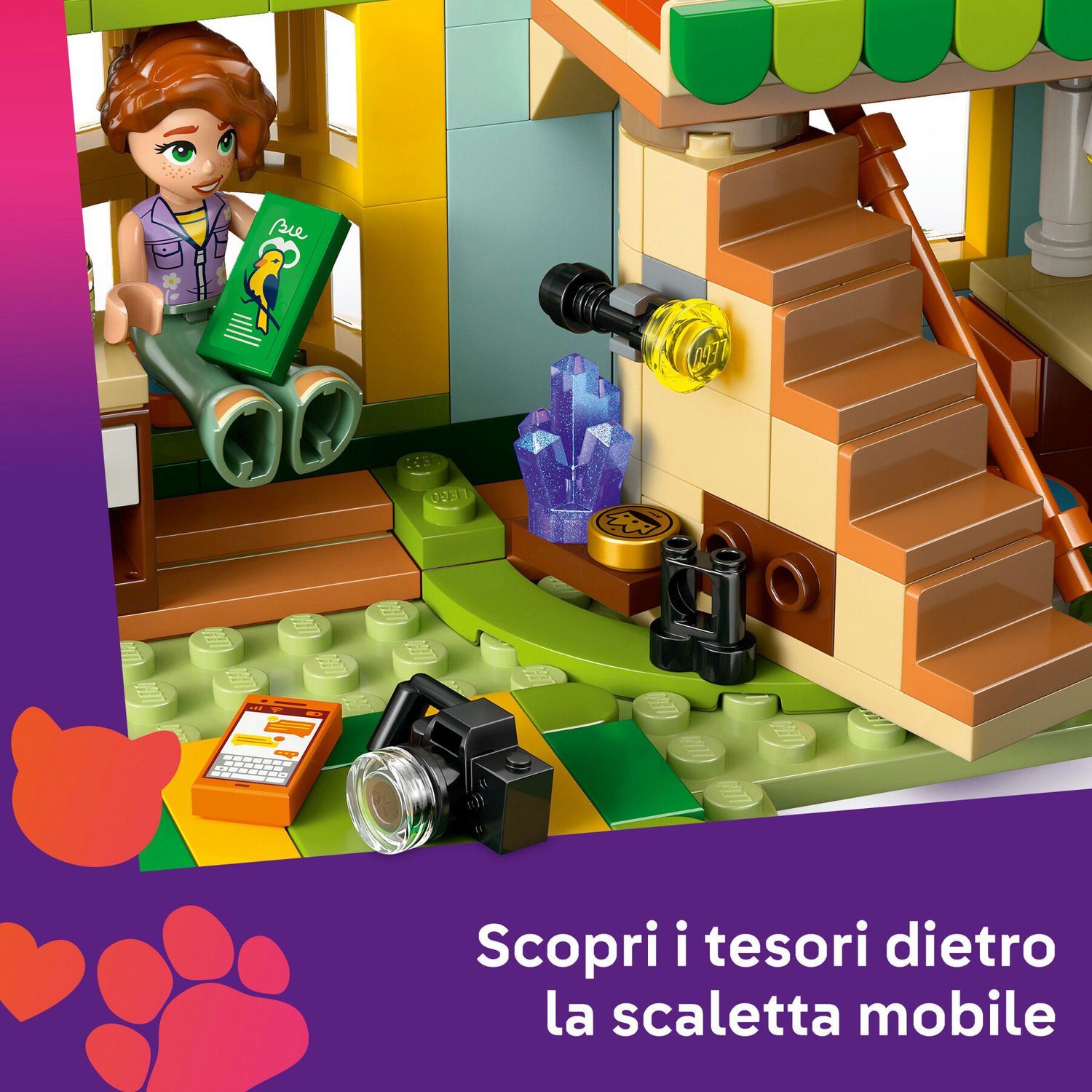 Lego friends 42646 la camera di autumn, giochi creativi per lo sviluppo abilità sociali delle bambine 6+ amanti della natura - LEGO FRIENDS, Lego