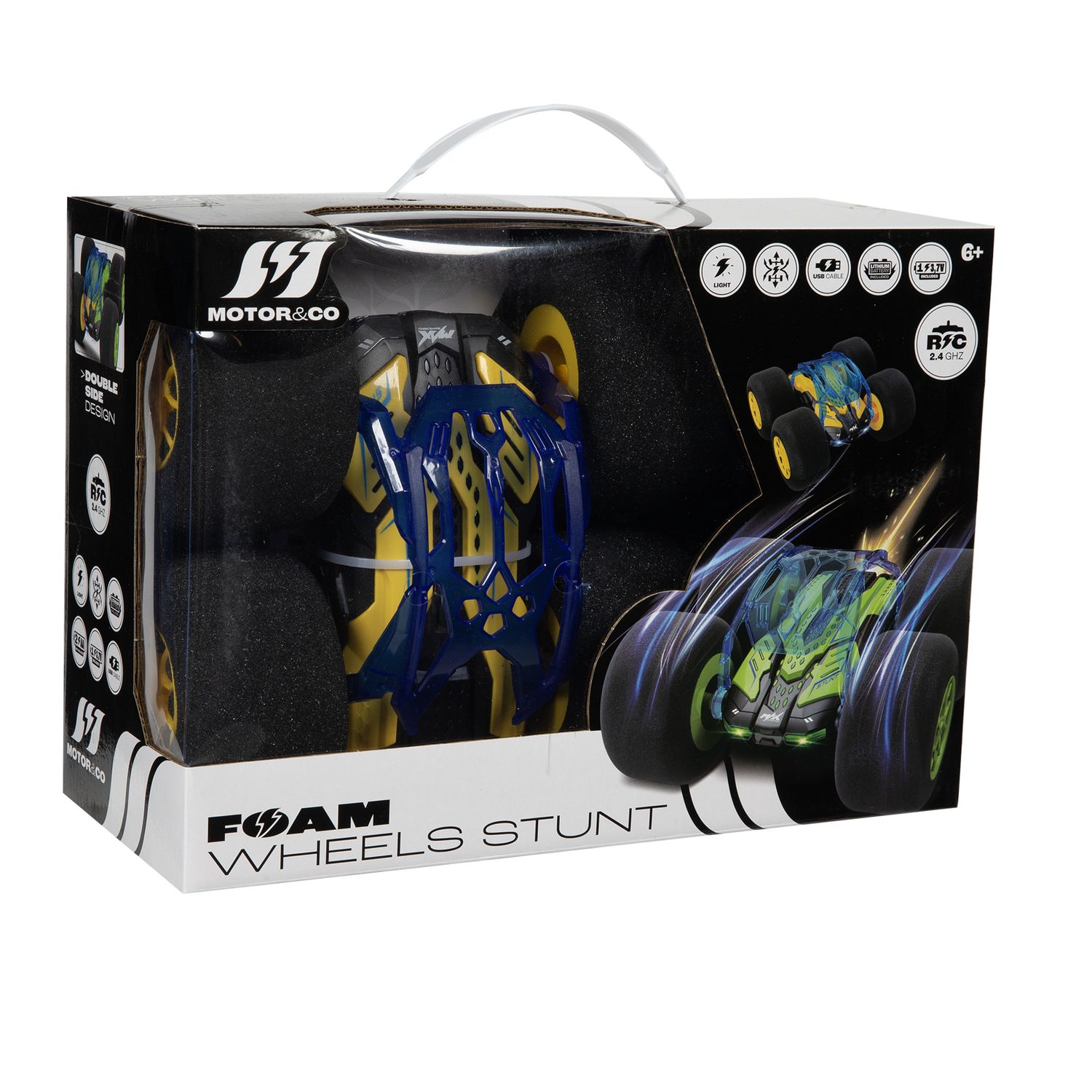 Foam wheels stunt - motor & co - MOTOR & CO.