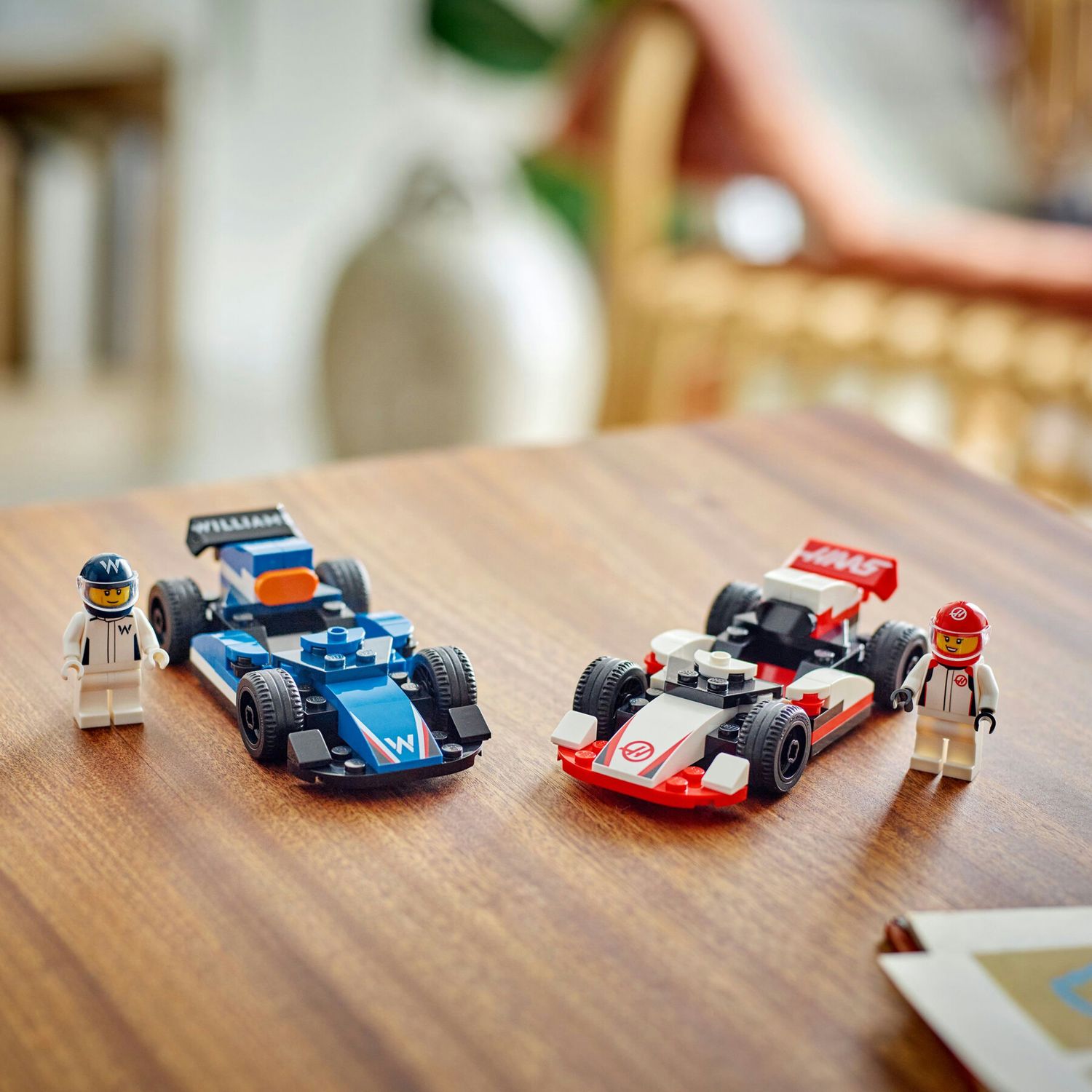 Lego city 60464 williams racing e haas f1, 2 modelli di auto con 2 minifigure, regalo bambini4+ fan delle macchine giocattolo - LEGO CITY, Lego