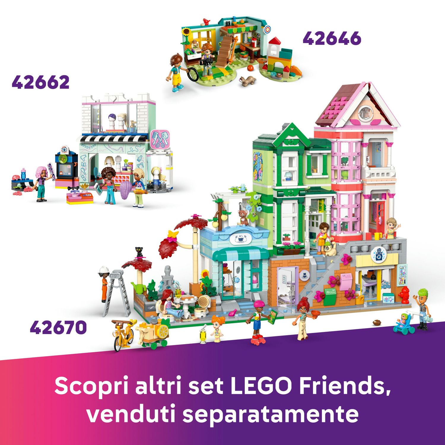 Lego friends 42647 la cameretta di paisley, giochi educativi per le abilità sociali per bambine 6+ fan dell'arte e mestieri - LEGO FRIENDS, Lego