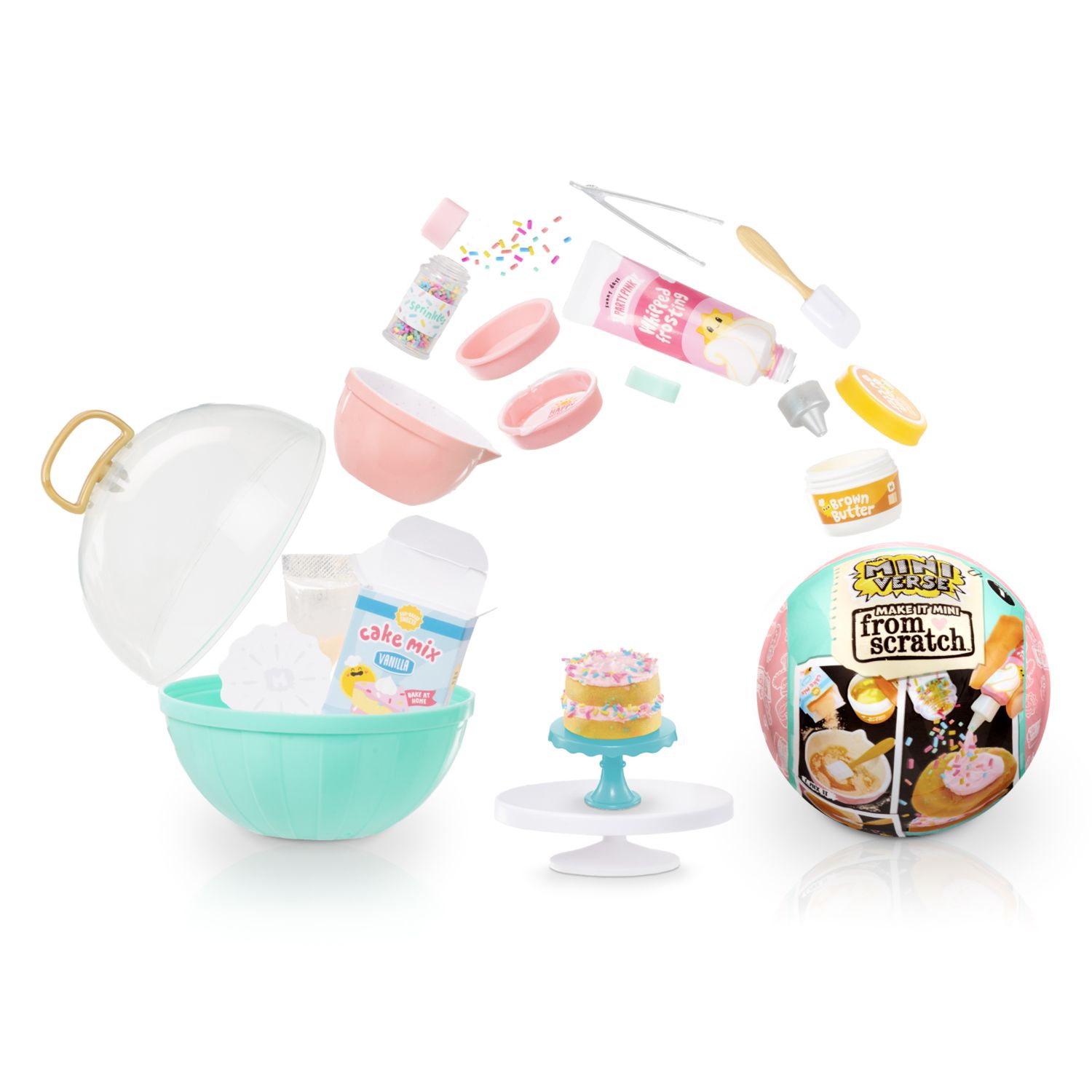 Mga's miniverse make it mini from scratch serie 1 - mini oggetti da collezione, confezione sorpresa - MINIVERSE MGA