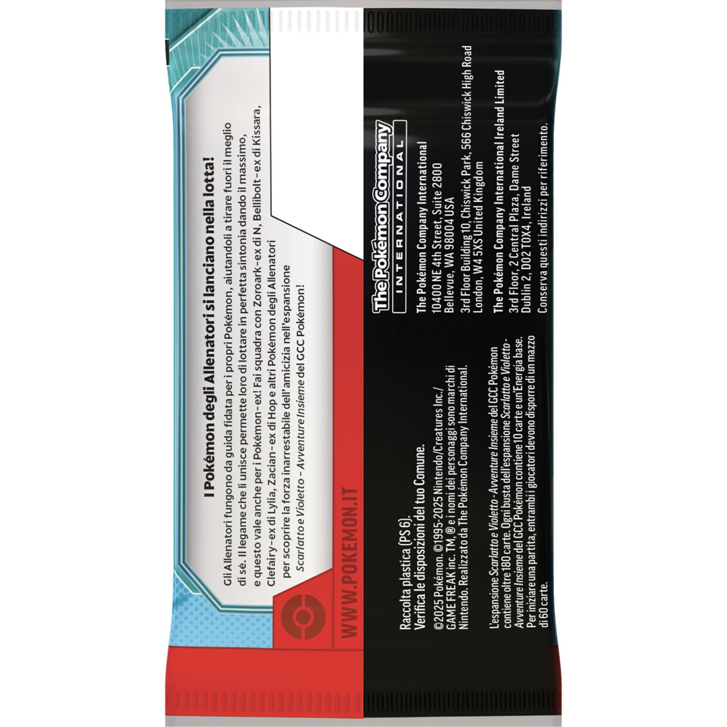 Pokémon scarlatto e violetto - avventure insieme busta d'espansione da 10 carte - POKEMON