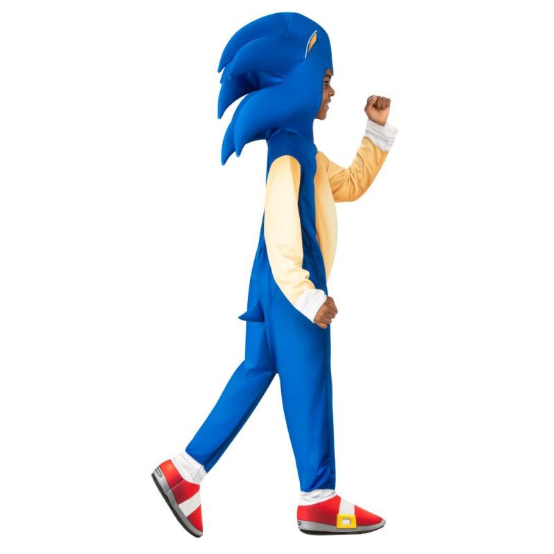Costume sonic classic per bambini - licenza ufficiale, morbido e confortevole disponibile in diverse taglie - Sonic
