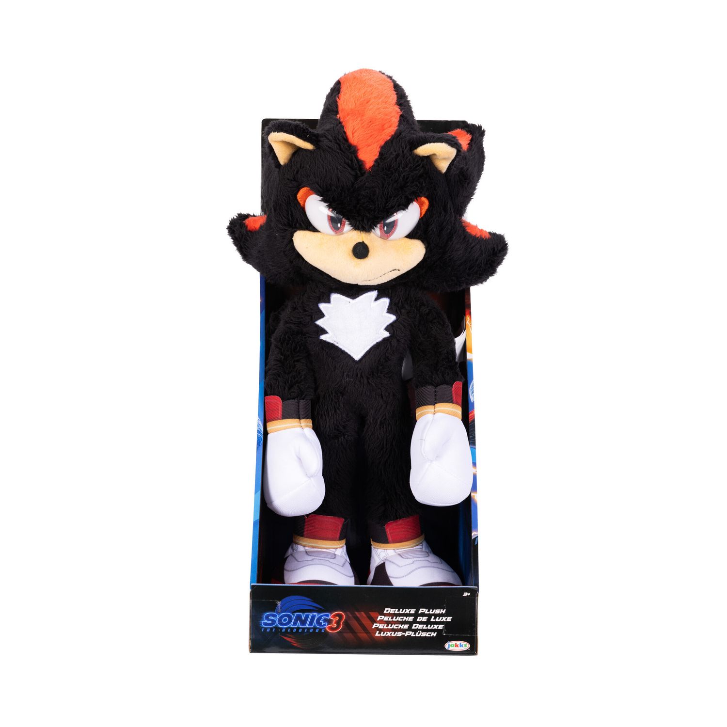 Sonic 3 movie peluche shadow 33 cm – morbidissimo e curato nei dettagli - Sonic