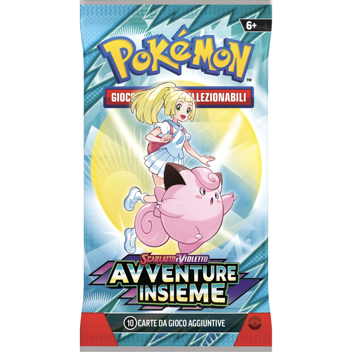 Pokémon scarlatto e violetto - avventure insieme busta d'espansione da 10 carte - POKEMON