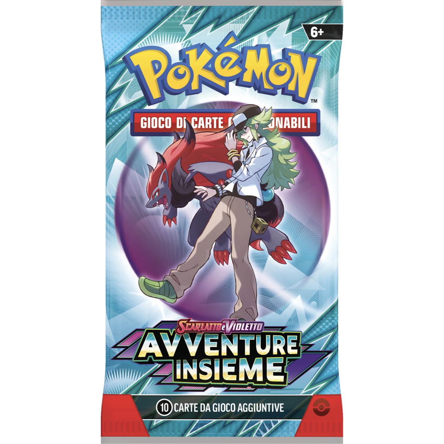 Pokémon scarlatto e violetto - avventure insieme busta d'espansione da 10 carte - POKEMON