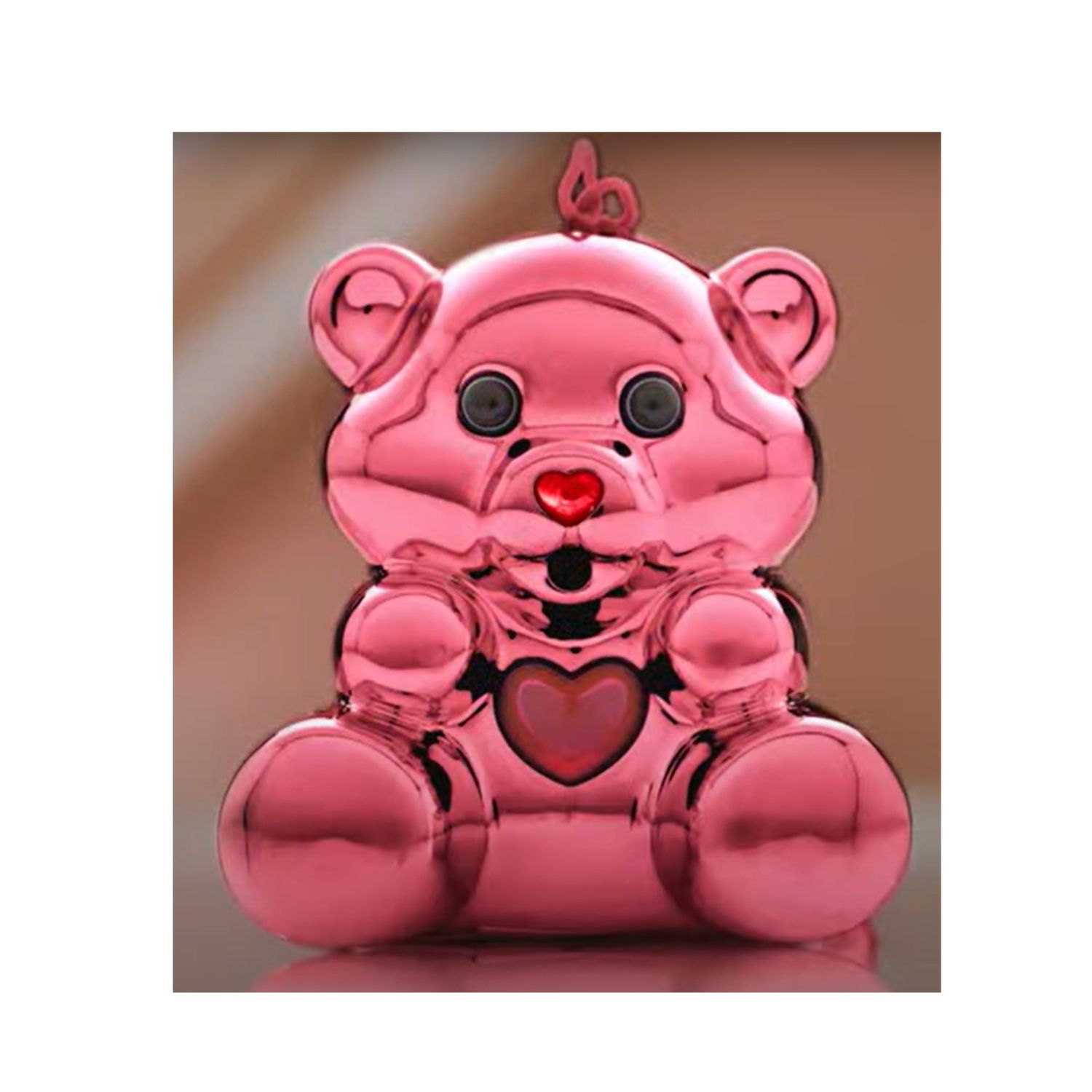 Coccolotti oh my gold: gli orsetti metal con funzione registrazione - portachiavi interattivo da portare sempre con te - assortito - 3+ - regalo perfetto per bambini e adulti - per donna, uomo - 