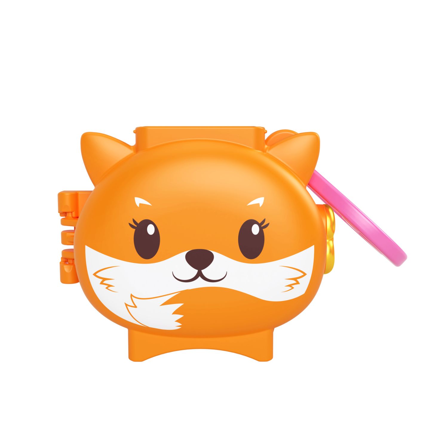 Polly pocket - cofanetto animaletto assortito, set apribile a forma di animale con 2 cuccioli e tanti accessori inclusi - Polly Pocket