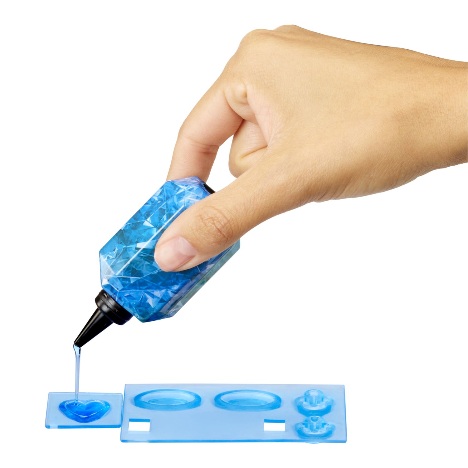 Rainbow high creative crystals skyler - bambola fashion arcobaleno da 28 cm con kit per accessori di cristallo, anello per te, fai da te - Rainbow High