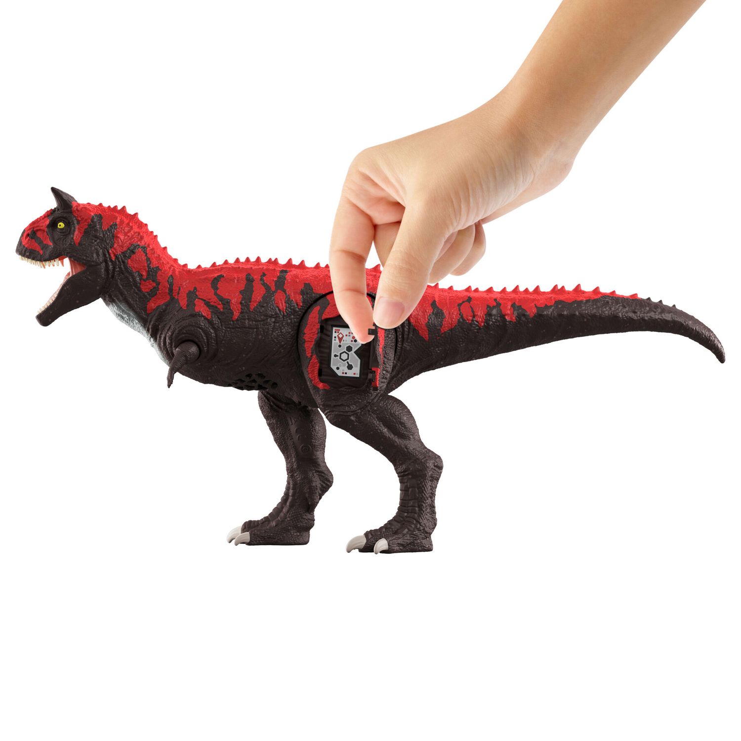 Mattel jurassic world - carnotauro attacca e ruggisci, dinosauro della legacy collection reimagined con pelle realistica, design retrò e ruggiti inclusi - Jurassic World