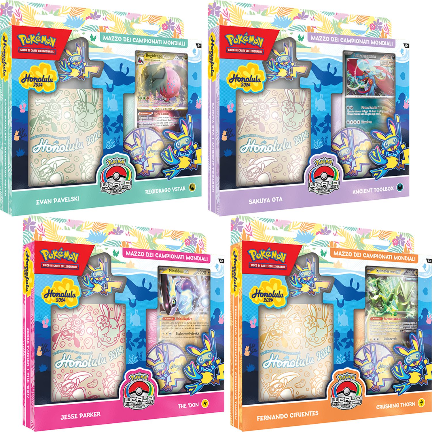 Pokémon mazzo dei campionati mondiali 2024 - POKEMON