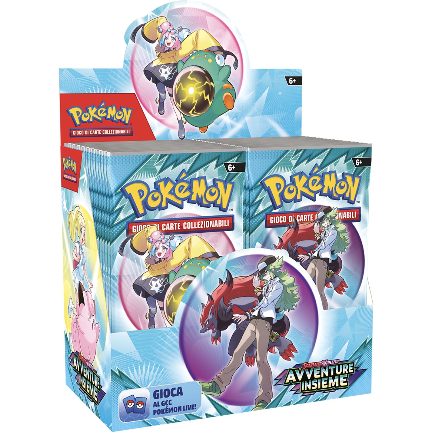 Pokémon scarlatto e violetto - avventure insieme busta d