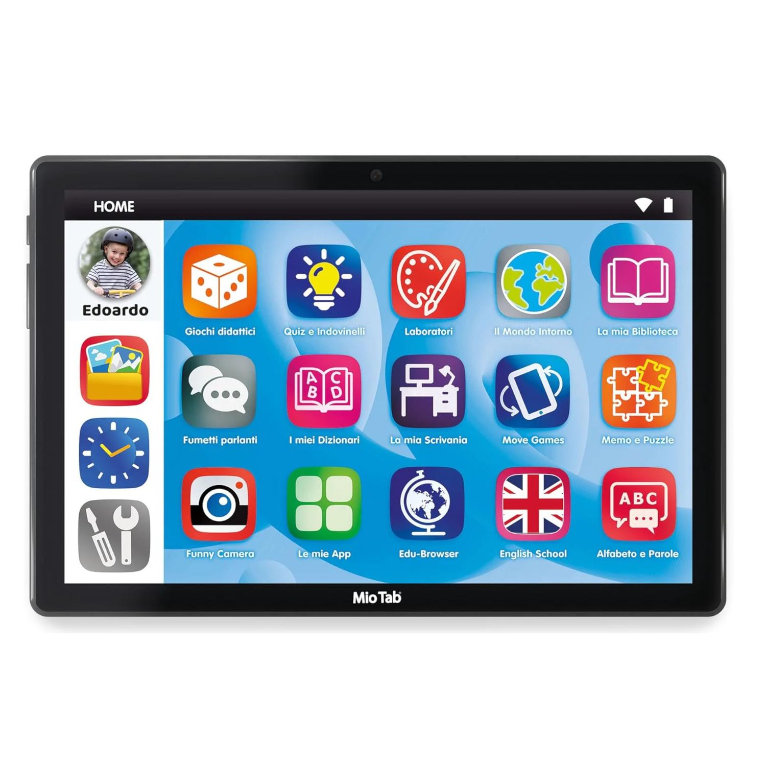 Mio tab 10″ super pro lisciani - tablet educativo per bambini dai 3 agli 8 anni con oltre 300 app, sicurezza parental control e metodo montessori - LISCIANI