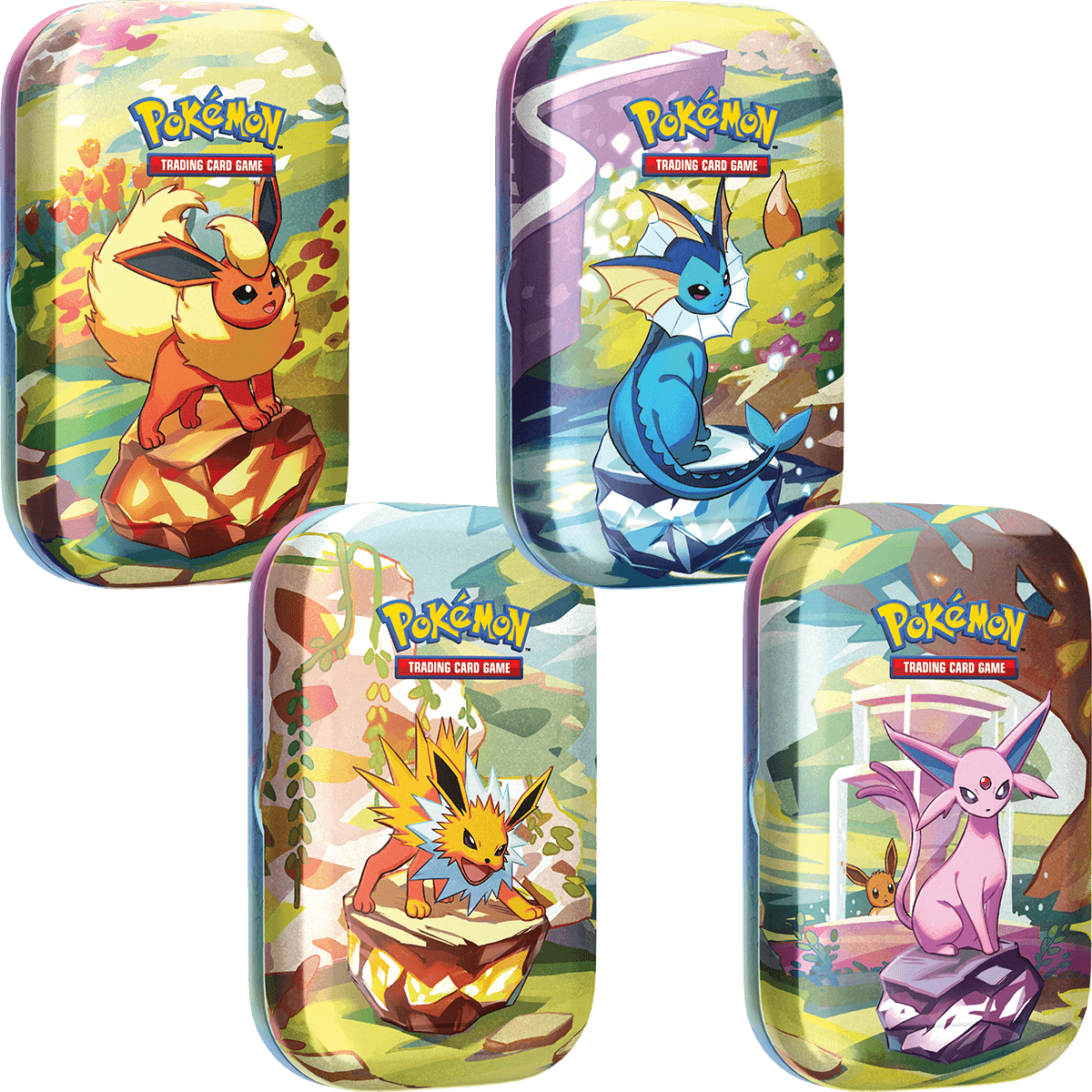 Pokémon miniscatola da collezione dell’espansione scarlatto e violetto - evoluzioni prismatiche - POKEMON